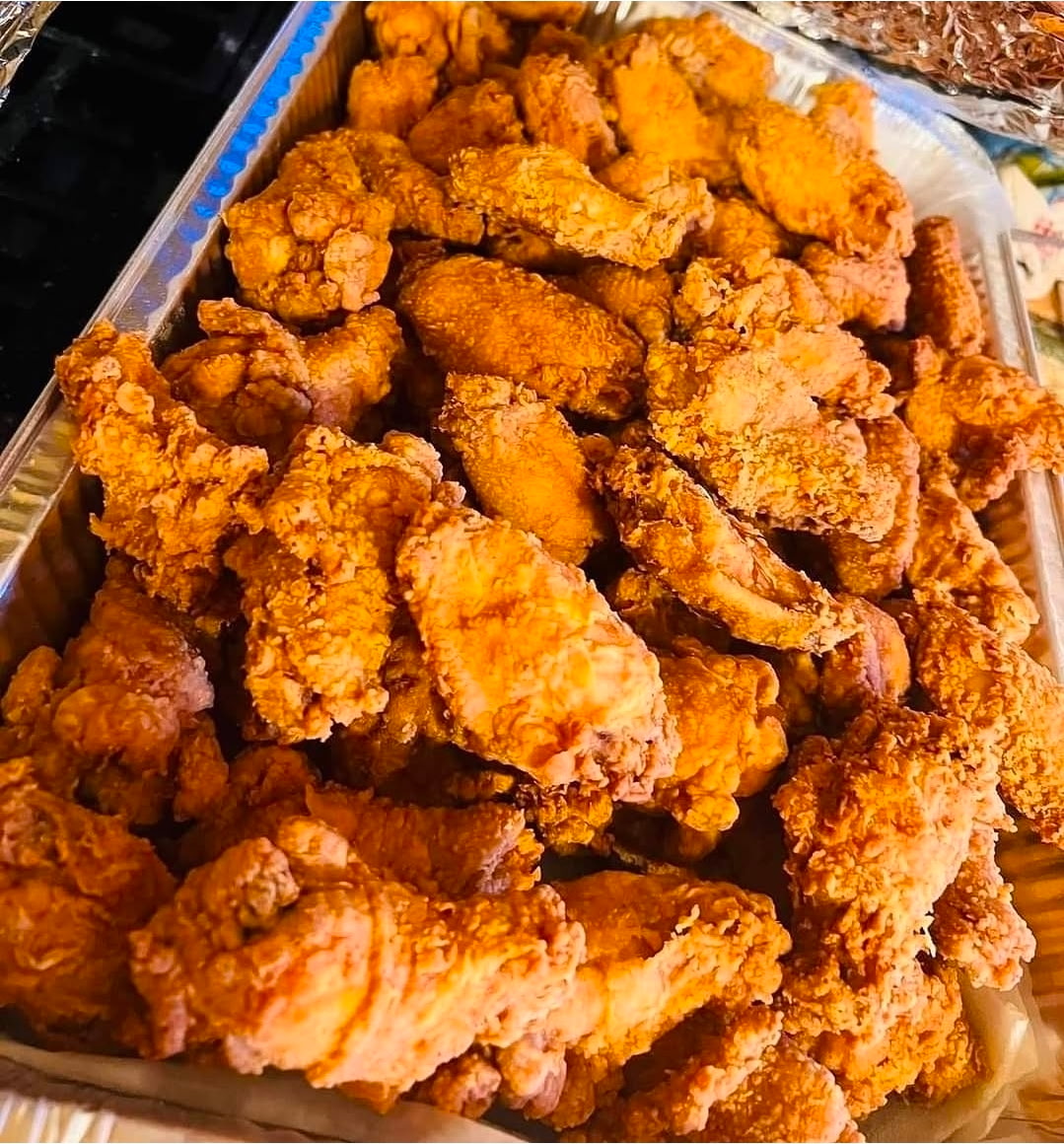 Golden Fried Chicken Tray