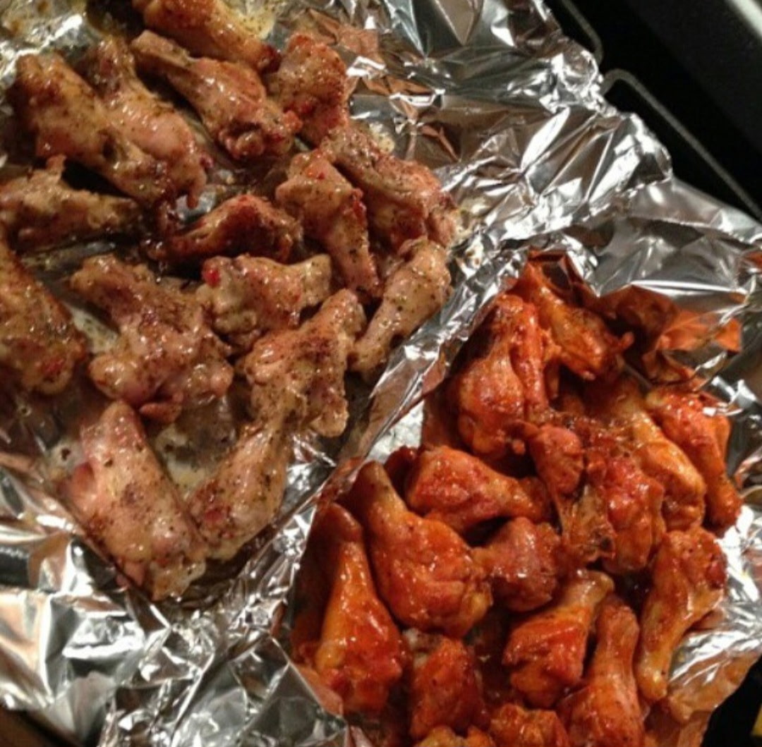 Seasoned Wings — Lemon Pepper & Buffalo